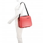 Kosmetikkoffer ABS13 Pink, Farbe: rosa/pink, Marke: Franky, EAN: 4250346134389, Abmessungen in cm: 36x32x18, Bild 4 von 9