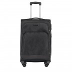 Koffer T1 69 cm Black Pineapple, Farbe: schwarz, Marke: Franky, EAN: 4250346126667, Abmessungen in cm: 42x69x27, Bild 1 von 7