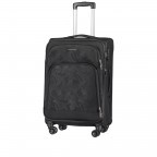 Koffer T1 69 cm Black Pineapple, Farbe: schwarz, Marke: Franky, EAN: 4250346126667, Abmessungen in cm: 42x69x27, Bild 2 von 7
