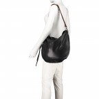 Beuteltasche Dive DV Hobo Black, Farbe: schwarz, Marke: Liebeskind Berlin, EAN: 4058629105442, Abmessungen in cm: 42.5x43.5x2, Bild 3 von 5
