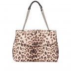 Umhängetasche Leopard, Farbe: beige, Marke: Guess, EAN: 0190231250807, Abmessungen in cm: 34x25x14, Bild 1 von 6