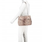 Umhängetasche Leopard, Farbe: beige, Marke: Guess, EAN: 0190231250807, Abmessungen in cm: 34x25x14, Bild 4 von 6