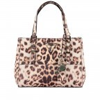 Handtasche Leopard, Farbe: beige, Marke: Guess, EAN: 0190231254041, Abmessungen in cm: 26.5x20x12, Bild 1 von 6
