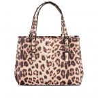 Handtasche Leopard, Farbe: beige, Marke: Guess, EAN: 0190231254041, Abmessungen in cm: 26.5x20x12, Bild 3 von 6