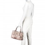 Handtasche Leopard, Farbe: beige, Marke: Guess, EAN: 0190231254041, Abmessungen in cm: 26.5x20x12, Bild 5 von 6