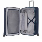 Koffer Duosphere Spinner 78 erweiterbar Dark Blue, Farbe: blau/petrol, Marke: Samsonite, EAN: 5414847815607, Abmessungen in cm: 49x78x30, Bild 3 von 6