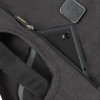 Rucksack Securipak Laptop Backpack 15.6 Zoll mit USB-Anschluss Cool Grey, Farbe: grau, Marke: Samsonite, EAN: 5400520023063, Abmessungen in cm: 30x44x16, Bild 13 von 14