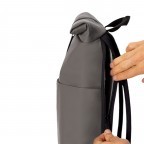 Rucksack Lotus Hajo Mini Dark Grey, Farbe: grau, Marke: Ucon Acrobatics, EAN: 4260515655164, Abmessungen in cm: 28x42x10, Bild 7 von 12