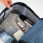 Rucksack Kånken Art Ocean Deep, Farbe: blau/petrol, Marke: Fjällräven, EAN: 7323450689940, Abmessungen in cm: 27x38x13, Bild 8 von 15