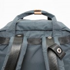 Rucksack Jungle Series Macaroon mit Laptopfach 13 Zoll Volumen 16 Liter Light Grey Navy, Farbe: grau, Marke: Doughnut, EAN: 4895222507477, Abmessungen in cm: 28x38x11, Bild 11 von 12