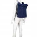 Rucksack Rolltop Lite Shark, Farbe: grau, Marke: Got Bag, EAN: 4260483882395, Abmessungen in cm: 30x42x15, Bild 5 von 7