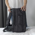 Rucksack / Reisetasche Travel Backpack Ultimate mit Laptopfach 17.3 Zoll Volumen 40 Liter, Farbe: schwarz, grau, Marke: Onemate, Abmessungen in cm: 36x56x20, Bild 16 von 21