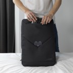 Rucksack / Reisetasche Travel Backpack Ultimate mit Laptopfach 17.3 Zoll Volumen 40 Liter, Farbe: schwarz, grau, Marke: Onemate, Abmessungen in cm: 36x56x20, Bild 17 von 21