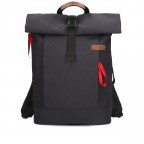 Rucksack Benno BE250 erweiterbar auf 18 Liter Stone, Farbe: grau, Marke: Zwei, EAN: 4250257920125, Bild 7 von 7