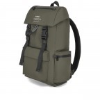 Rucksack WildAlf Sherpa Backpack mit Tablet- und Laptopfach Dark Khaki, Farbe: taupe/khaki, Marke: Ecoalf, EAN: 8445336146541, Abmessungen in cm: 27.5x50x9, Bild 2 von 4