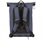 Rucksack Vepo wasserdicht Navy, Farbe: blau/petrol, Marke: New Rebels, EAN: 8720289386139, Abmessungen in cm: 33x65x15, Bild 4 von 9
