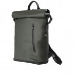 Rucksack Japan Tokio Nishi mit Laptopfach 13 Zoll Forest Night, Farbe: grün/oliv, Marke: Aunts & Uncles, EAN: 4250394982680, Bild 2 von 10