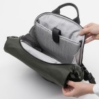 Rucksack Japan Tokio Nishi mit Laptopfach 13 Zoll Forest Night, Farbe: grün/oliv, Marke: Aunts & Uncles, EAN: 4250394982680, Bild 5 von 10