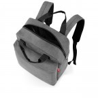Rucksack Allday Backpack M mit Laptopfach 15 Zoll, Farbe: schwarz, anthrazit, blau/petrol, beige, bunt, Marke: Reisenthel, Abmessungen in cm: 30x39x13, Bild 3 von 3