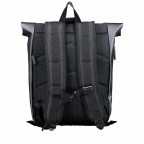 Rucksack Anzio S mit Rolltop Schwarz, Farbe: schwarz, Marke: Aporti, EAN: 4250155385958, Bild 4 von 6