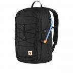 Rucksack Skule 28 mit Laptopfach 15 Zoll, Farbe: schwarz, grau, blau/petrol, grün/oliv, orange, Marke: Fjällräven, Abmessungen in cm: 41x50x18, Bild 10 von 11