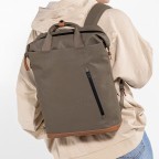 Rucksack Japan Morioka mit Laptopfach 13 Zoll Black, Farbe: schwarz, Marke: Aunts & Uncles, EAN: 4250394982574, Abmessungen in cm: 27x38x12, Bild 4 von 12