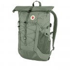 Rucksack Abisko Hike Foldsack, Farbe: schwarz, grau, blau/petrol, grün/oliv, Marke: Fjällräven, Abmessungen in cm: 26x53x20, Bild 2 von 9