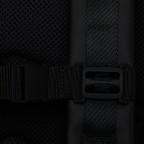 Rucksack Trail Rolltop Backpack mit Laptopfach 15 Zoll Black, Farbe: schwarz, Marke: Rains, EAN: 5711747529475, Abmessungen in cm: 36x47x13, Bild 6 von 6