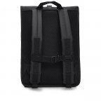 Rucksack Rolltop mit Laptopfach 16 Zoll, Farbe: schwarz, grau, blau/petrol, grün/oliv, beige, Marke: Rains, Abmessungen in cm: 32x48x11, Bild 2 von 5
