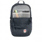 Rucksack Skule 20 mit Laptopfach 13 Zoll, Farbe: schwarz, grau, blau/petrol, grün/oliv, Marke: Fjällräven, Abmessungen in cm: 28x43x16, Bild 5 von 6