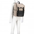 Rucksack Lux Nylon Flap Backpack, Marke: Tommy Hilfiger, Abmessungen in cm: 30x48x15.5, Bild 3 von 4