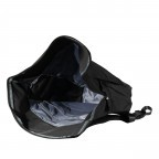 Rucksack BBRS77-F mit Rolltop Black, Farbe: schwarz, Marke: Blackbeat, EAN: 4066727001047, Abmessungen in cm: 25.5x40x15, Bild 6 von 6
