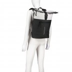 Rucksack Backham New York mit Laptopfach 14 Taupe, Farbe: taupe/khaki, Marke: Blackbeat, EAN: 4066727004659, Abmessungen in cm: 28x42x11.5, Bild 4 von 7