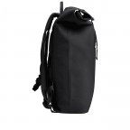 Rucksack Rolltop Lite 2.0 Monochrome, Farbe: schwarz, grau, blau/petrol, braun, taupe/khaki, beige, Marke: Got Bag, Abmessungen in cm: 32x42x15, Bild 5 von 12