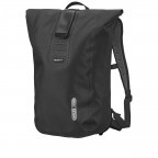 Rucksack Velocity PS Volumen 17 Liter, Farbe: schwarz, taupe/khaki, rot/weinrot, Marke: Ortlieb, Abmessungen in cm: 28x45x14, Bild 1 von 5