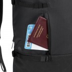 Freizeitrucksack City Go 30 II Daypack, Farbe: schwarz, blau/petrol, taupe/khaki, Marke: Vaude, Abmessungen in cm: 33x60x19, Bild 9 von 11