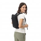 Rucksack Estrellas Unuk II Daypack Volumen 8 Liter, Farbe: schwarz, blau/petrol, grün/oliv, rot/weinrot, Marke: Vaude, Abmessungen in cm: 27x39x14, Bild 4 von 7