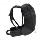 Rucksack Agile Air 26, Farbe: schwarz, blau/petrol, grün/oliv, Marke: Vaude, Abmessungen in cm: 27x58x24, Bild 3 von 10