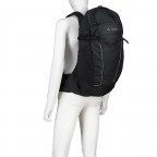 Rucksack Agile Air 26, Farbe: schwarz, blau/petrol, grün/oliv, Marke: Vaude, Abmessungen in cm: 27x58x24, Bild 5 von 10