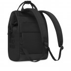 Rucksack Adventurer Medium mit zwei auswechselbaren Vortaschen, Farbe: schwarz, grau, blau/petrol, cognac, grün/oliv, rot/weinrot, flieder/lila, orange, beige, Marke: Cabaia, Abmessungen in cm: 27x41x16, Bild 6 von 10