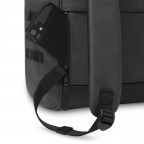 Rucksack Adventurer Medium mit zwei auswechselbaren Vortaschen, Farbe: anthrazit, blau/petrol, cognac, grün/oliv, beige, Marke: Cabaia, Abmessungen in cm: 27x41x16, Bild 10 von 10