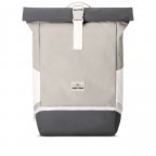 Rucksack Eco Series Allen Medium erweiterbar, Farbe: schwarz, grau, blau/petrol, taupe/khaki, beige, Marke: Johnny Urban, Abmessungen in cm: 28.5x40.5x13, Bild 1 von 8