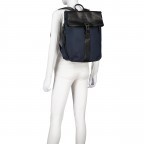Rucksack Nylon & Wax Pull Up Trondheim, Marke: The Chesterfield Brand, Abmessungen in cm: 34x41x15, Bild 4 von 7