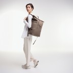 Rucksack Rolltop 2.0 Monochrome, Farbe: schwarz, grau, blau/petrol, braun, taupe/khaki, Marke: Got Bag, Abmessungen in cm: 33x43x16, Bild 6 von 13