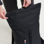 Rucksack Rolltop Easy mit Laptopfach, Farbe: schwarz, grau, blau/petrol, grün/oliv, beige, Marke: Got Bag, Abmessungen in cm: 30x42x15, Bild 11 von 14
