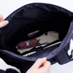 Rucksack Rolltop Easy Monochrome, Farbe: grau, blau/petrol, grün/oliv, rot/weinrot, beige, Marke: Got Bag, Abmessungen in cm: 30x42x15, Bild 8 von 10