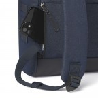 Rucksack Adventurer Medium mit zwei auswechselbaren Vortaschen, Farbe: blau/petrol, Marke: Cabaia, Abmessungen in cm: 27x41x16, Bild 12 von 12