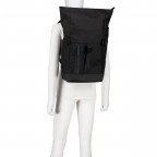 Rucksack Northwood RS Eddie MVF, Farbe: schwarz, grau, taupe/khaki, Marke: Strellson, Abmessungen in cm: 27.5x42x15, Bild 5 von 7