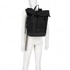Rucksack Northwood RS Eddie MVF, Farbe: schwarz, grau, taupe/khaki, Marke: Strellson, Abmessungen in cm: 27.5x42x15, Bild 4 von 7