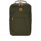 Rucksack X-BAG & X-Travel Underseat Backpack, Farbe: blau/petrol, grün/oliv, Marke: Brics, Abmessungen in cm: 26x39x19, Bild 1 von 9